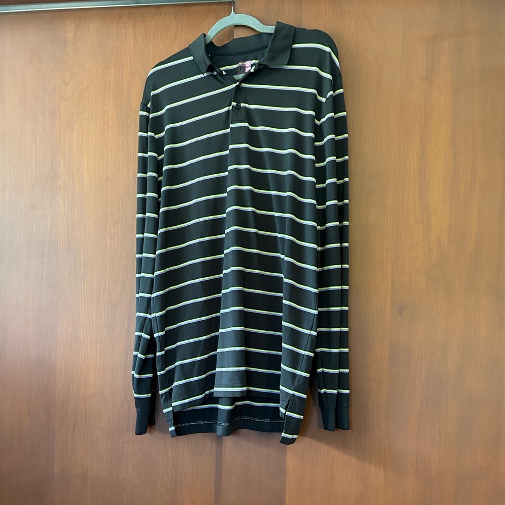 Burton Black Striped Long Sleeve Shirt